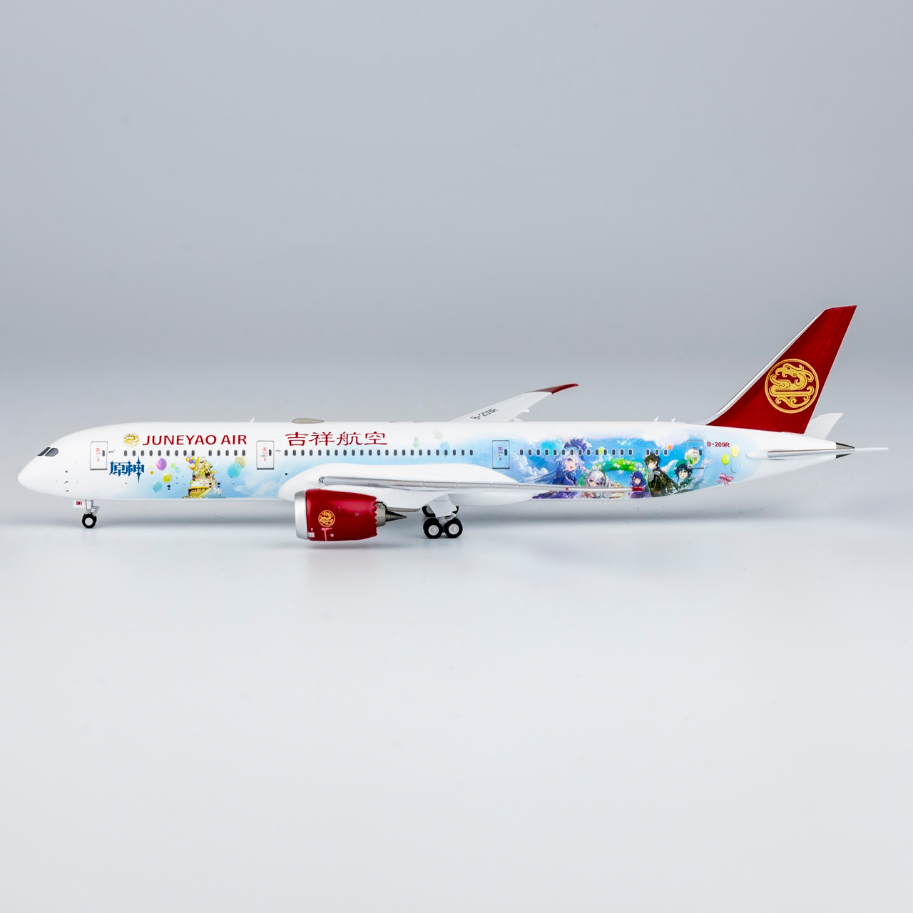 吉祥航空 B787-9 『原神号』特別塗装 JC Wings 1/400 吉祥航空 B787-9 『原神号』特別塗装 JC Wings 1/400