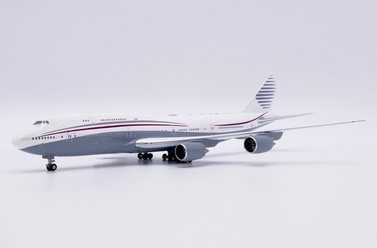 航空機・ヘリコプター QATAR AMIRI FLIGHT B747-8KB 1/400 JC Wings Qatar Amiri Flight Boeing 747-8(BBJ) A7-HBJ XX40162 Scale