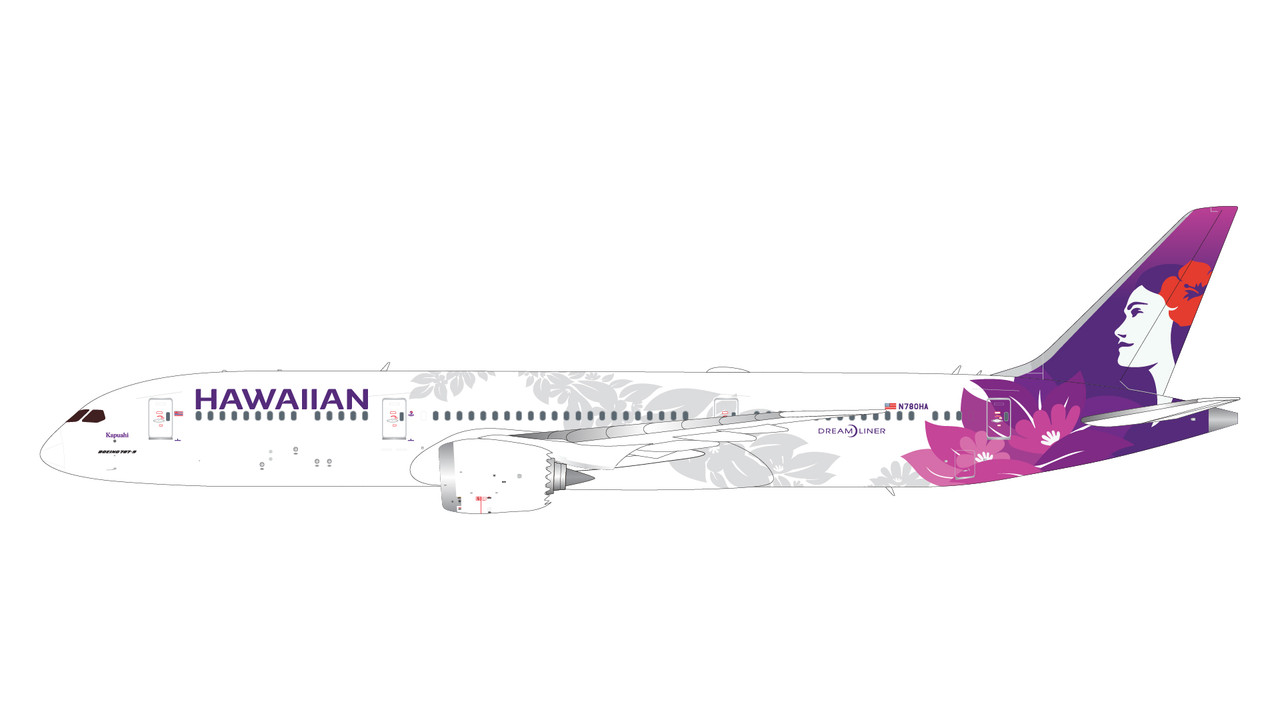 Gemini200 Hawaiian Airlines B787-9 N780HA G2HAL1051 1:200