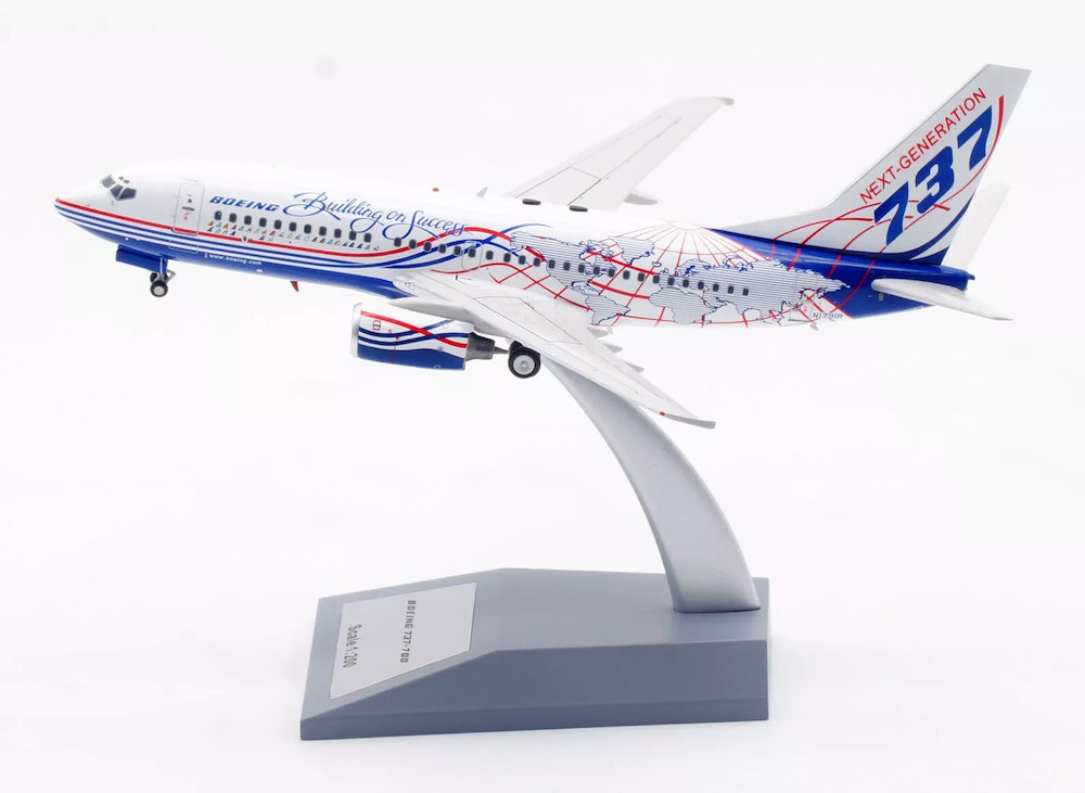 Inflight200 Boeing Boeing 737-75B N1791B with stand IF737791B 1:200