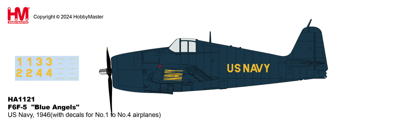 Hobby Master F6F-5 Hellcat 