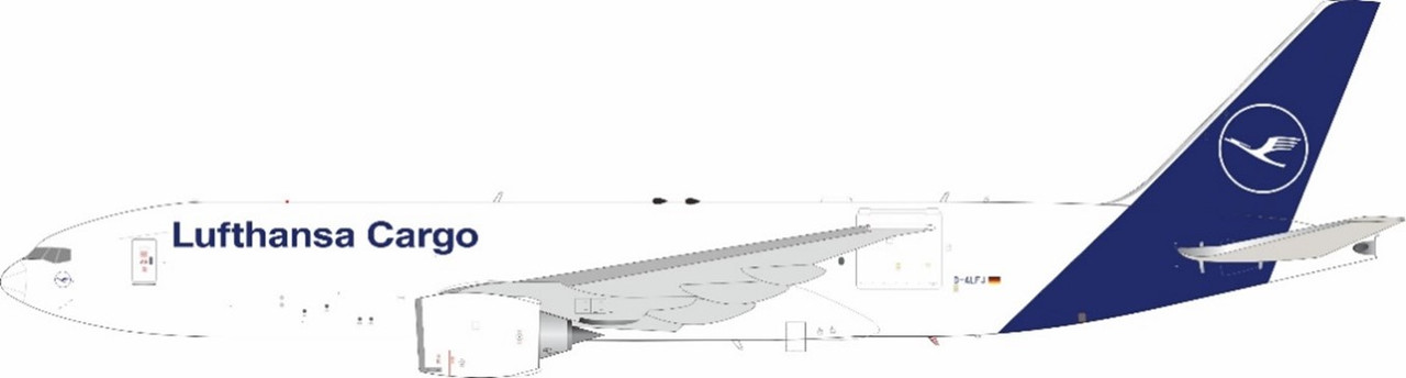 JFox Lufthansa Cargo 777-F D-ALFJ JF-777-2-008 1:200