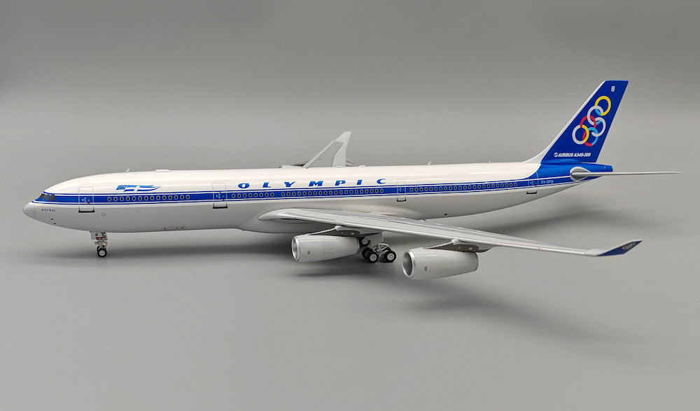 Inflight200 OLYMPIC A340-300 SX-DFB with stand IF343OL0424 1:200