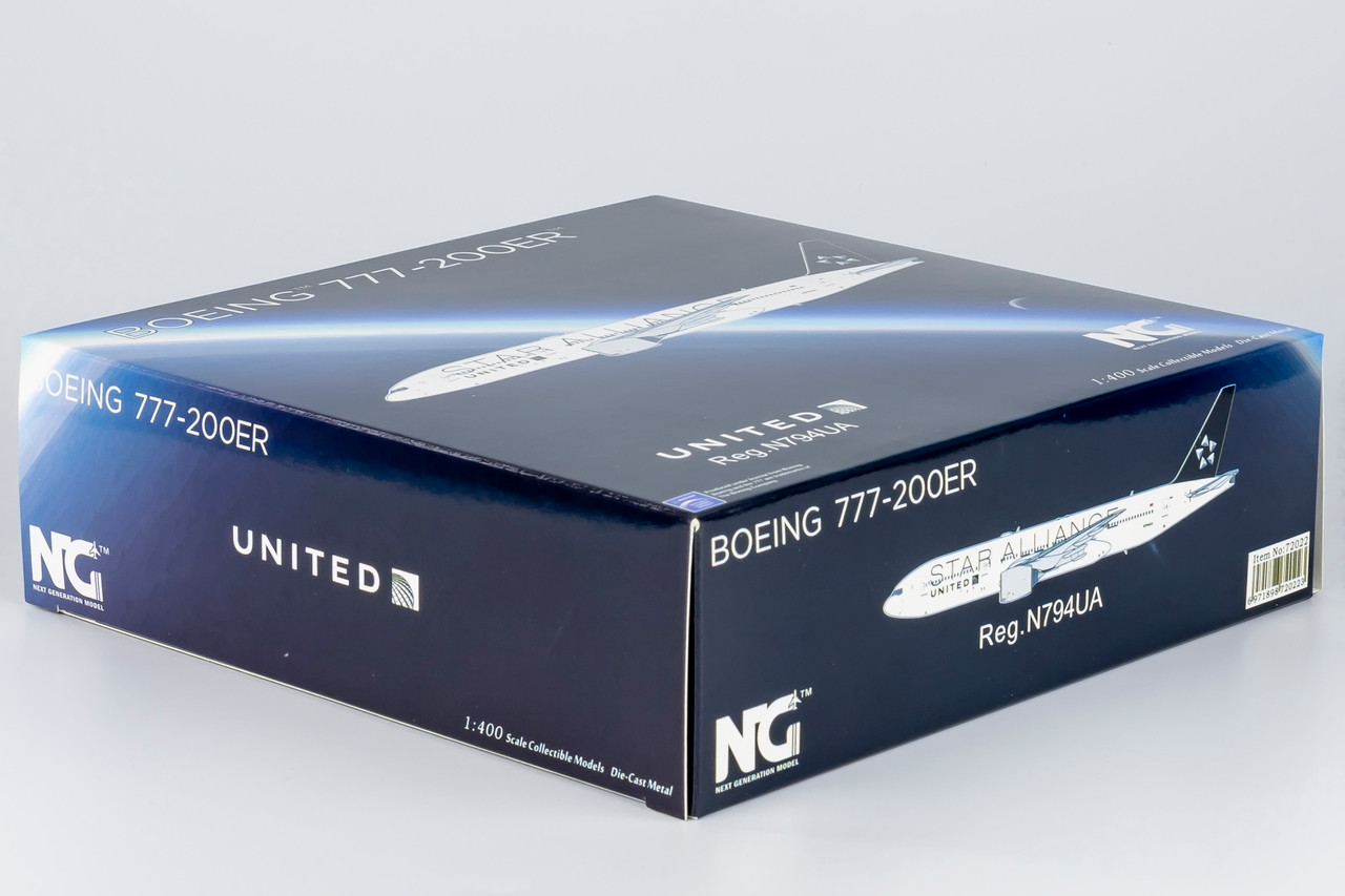 NG Models United Airlines 777-200ER Star Alliance c/s (ULTIMATE