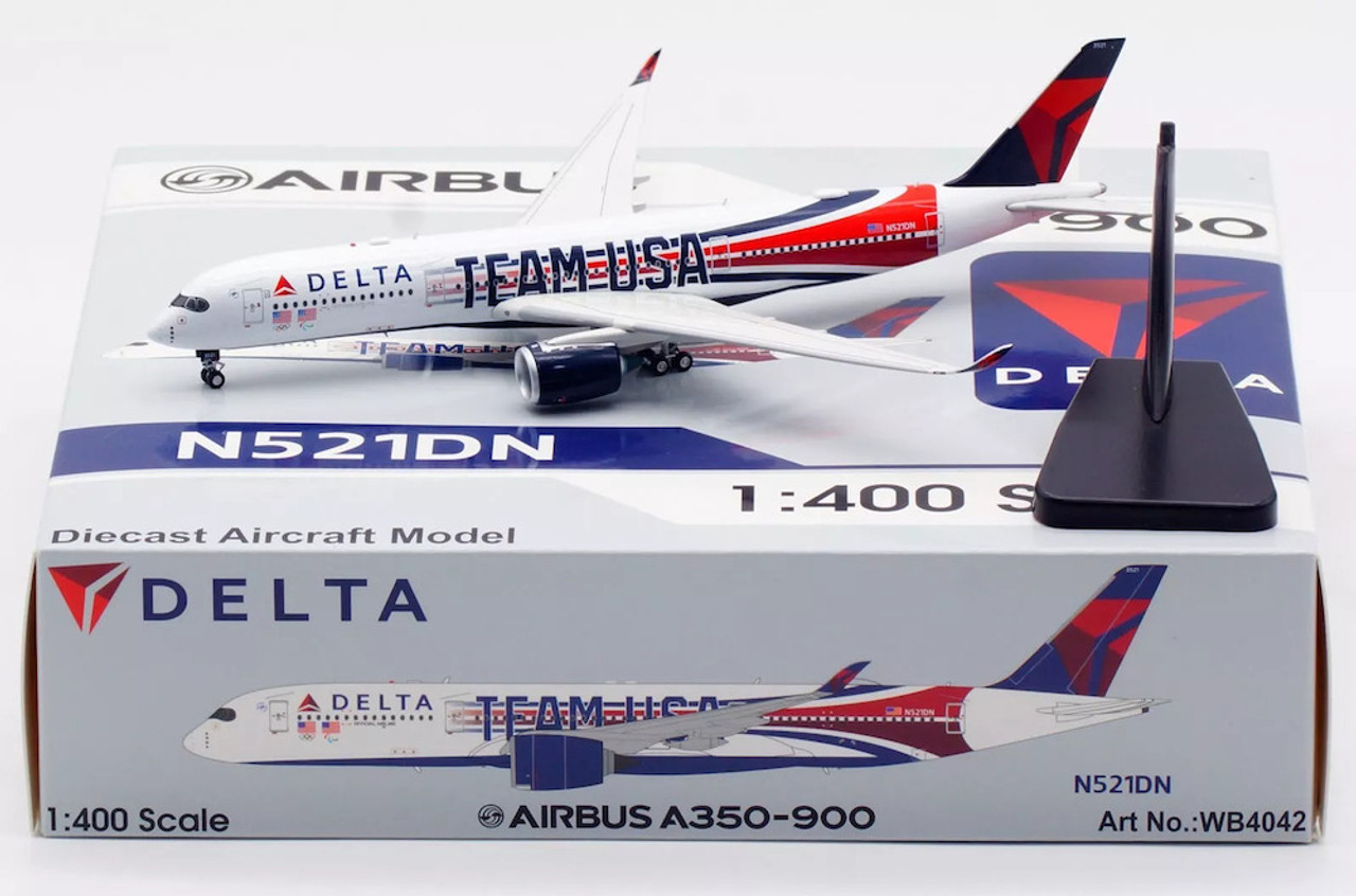 Aviation400 Delta Air Lines Airbus A350-941 Team USA N521DN