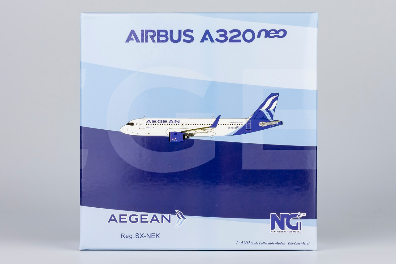 NG Models Aegean Airlines A320neo SX-NEK n/c 15039 1:400