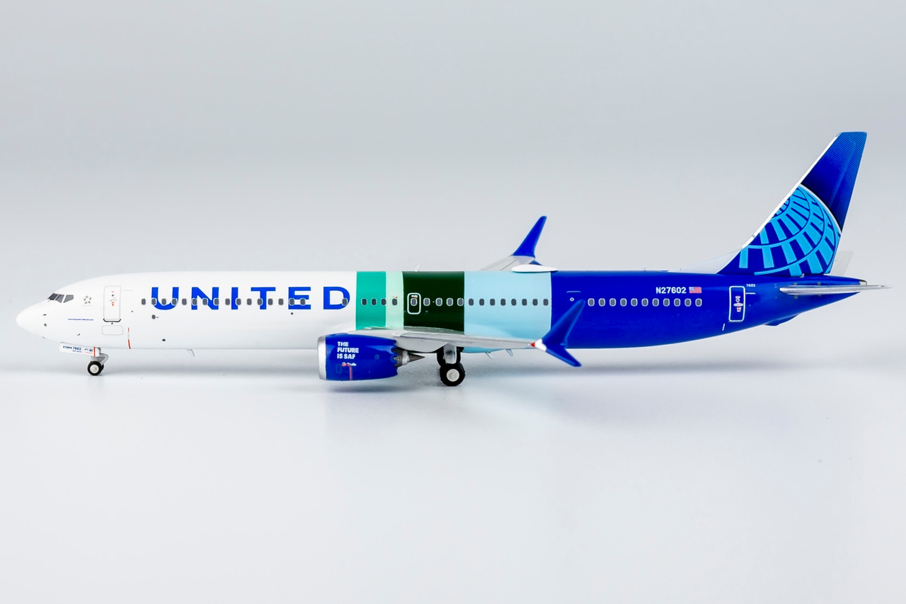 NG Models United Airlines 737 MAX 10 N27602 without