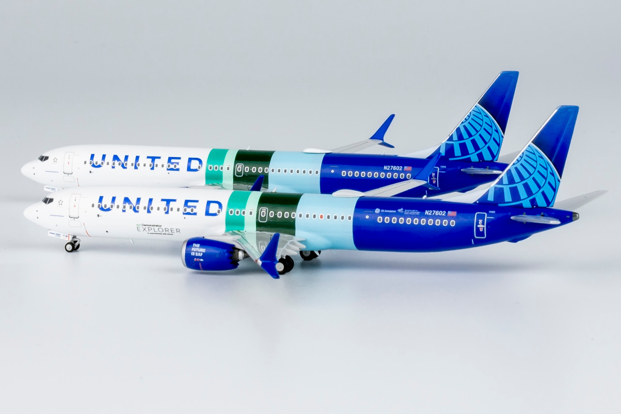 ユナイテッド航空 737MAX10 N27602 1/400 NG Models United Airlines 737 MAX 10 N27602 without