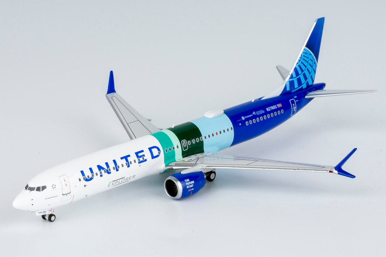 NG Models United Airlines 737 MAX 10 N27602 with 