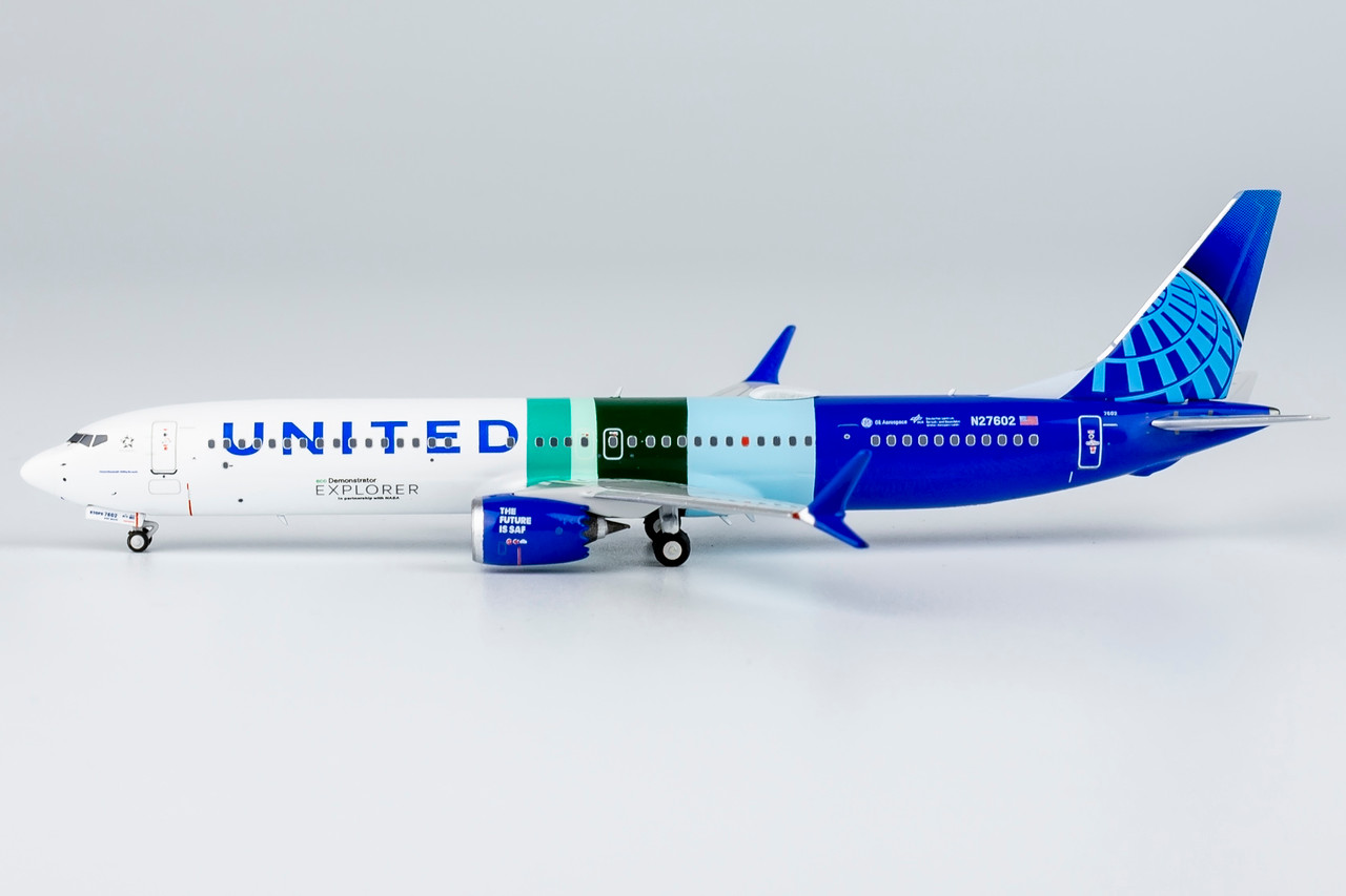 ユナイテッド航空 737MAX10 N27602 1/400 NG Models United Airlines 737 MAX 10 N27602 with 
