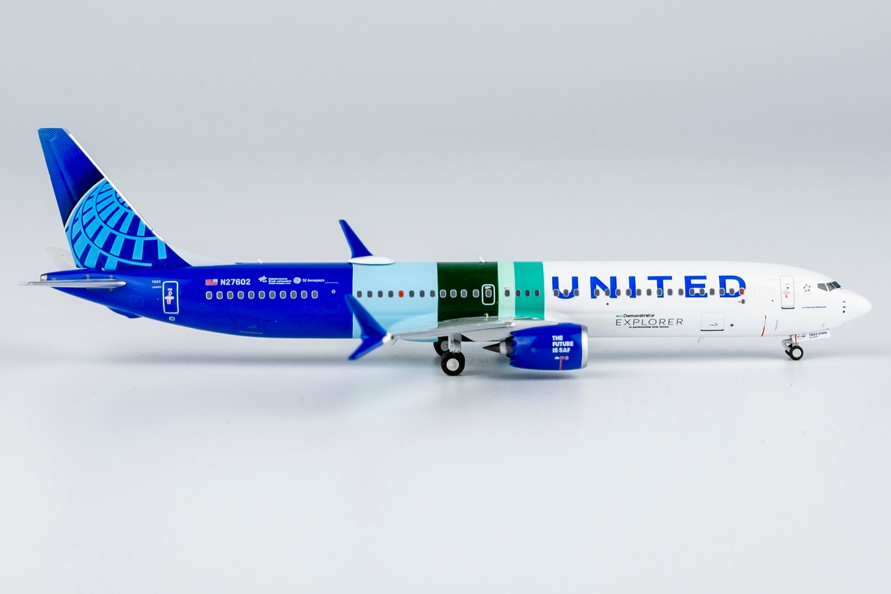 NG Models United Airlines 737 MAX 10 N27602 with 