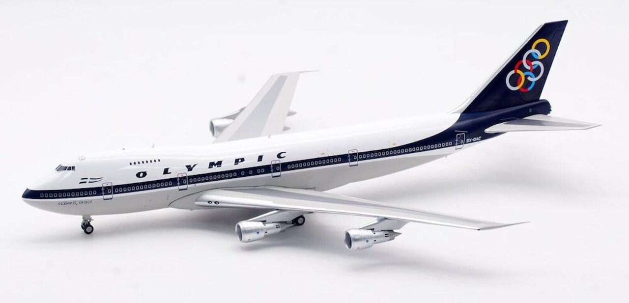 Inflight200 Olympic Boeing 747-212B SX-OAC with stand