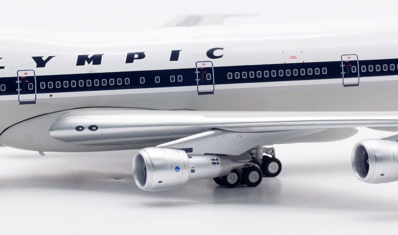 Inflight200 Olympic Boeing 747-212B SX-OAC with stand