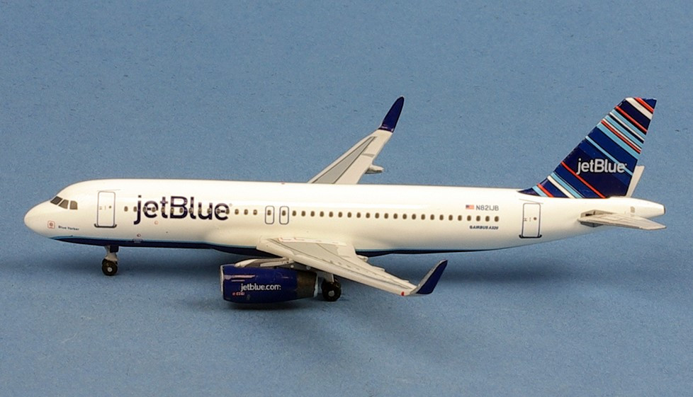 AeroClassics Jetblue Airbus A320WL Reg: N821JB AC411268 1:400