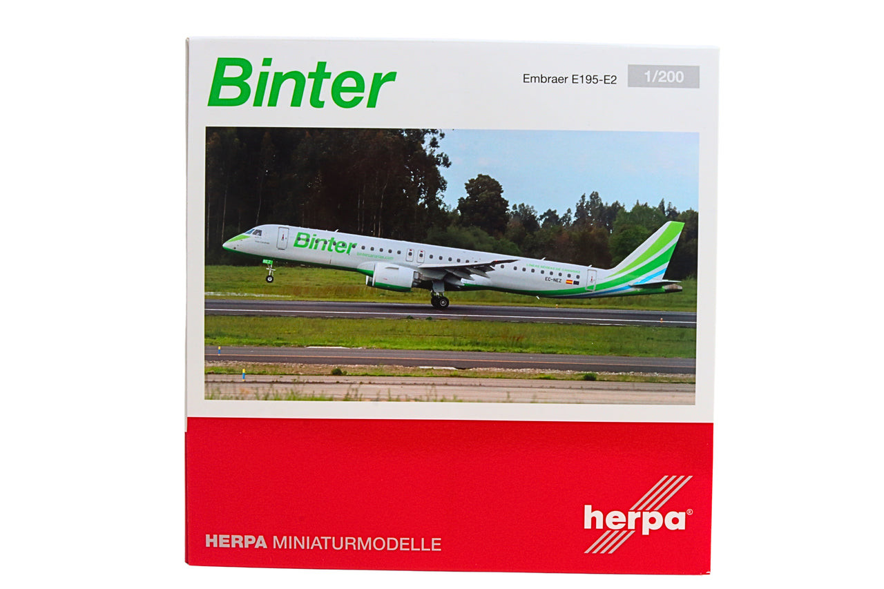 Herpa Wings BINTER CANARIAS E195-E2 HE573009 1:200