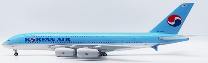 JC Wings Korean Air Airbus A380 Reg: HL7628 With Stand BBOX2541 1:200