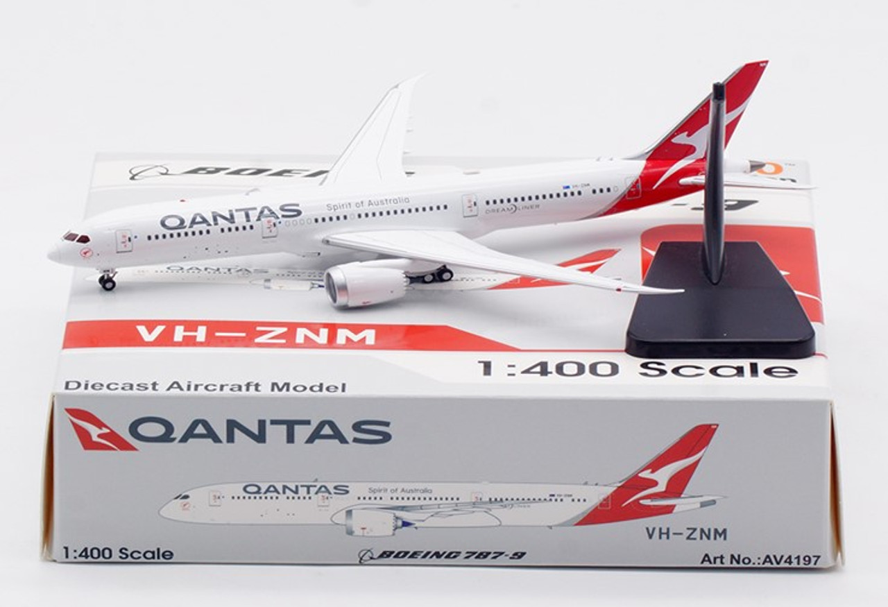 Qantas 787モデルプレーン　（1/200） ScaleModelStore.com :: JC Wings 1:200 - XX20568 - Qantas