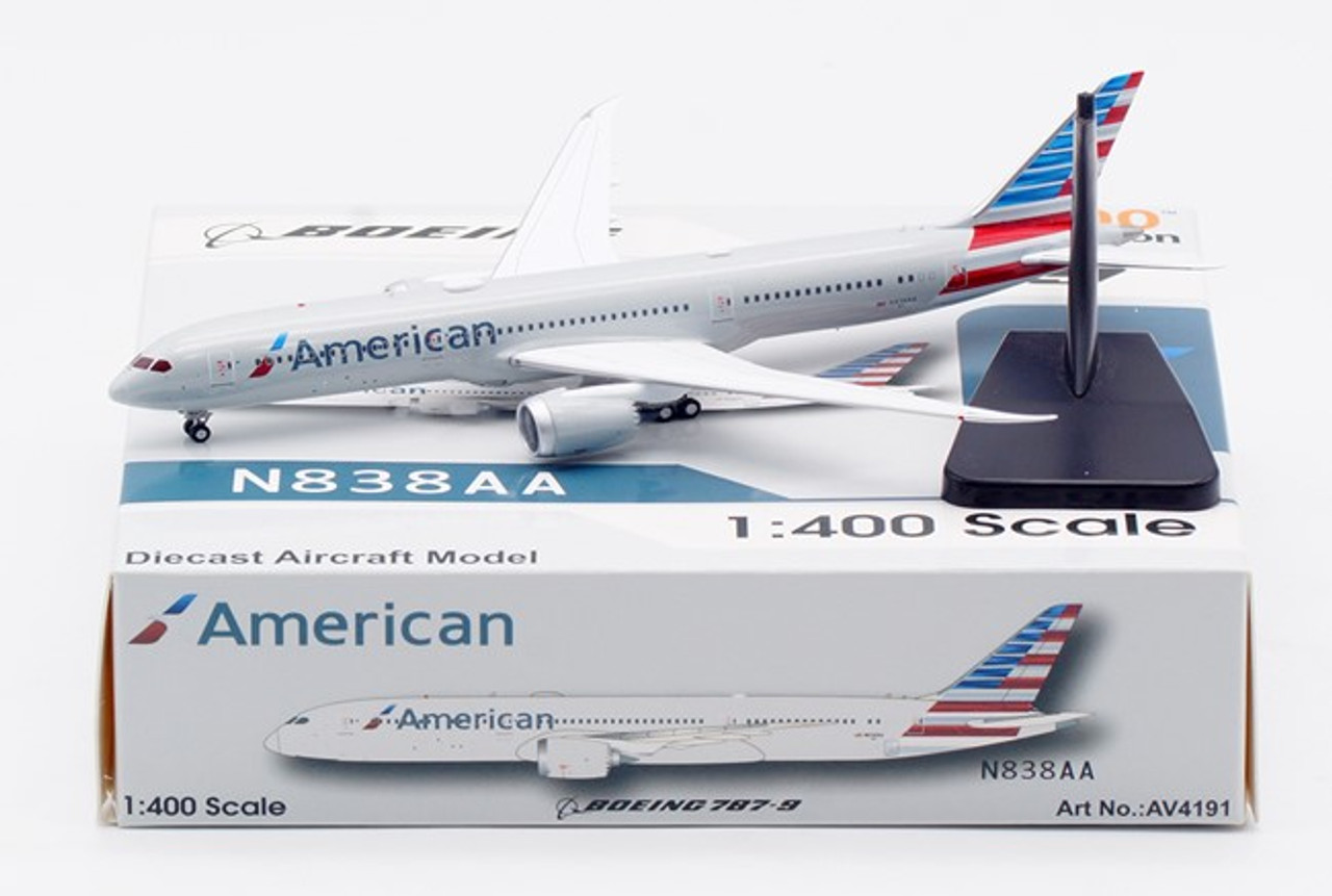 Aviation アメリカン航空 B787-9 N838AA 1:400 Aviation400 American Airlines Boeing 787-9 Dreamliner N838AA