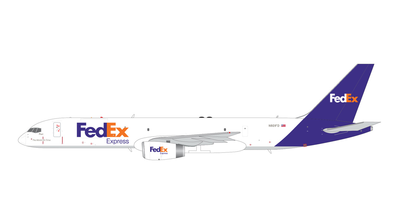 Gemini200 FedEx Express B757-200SF N921FD G2FDX981 1:200