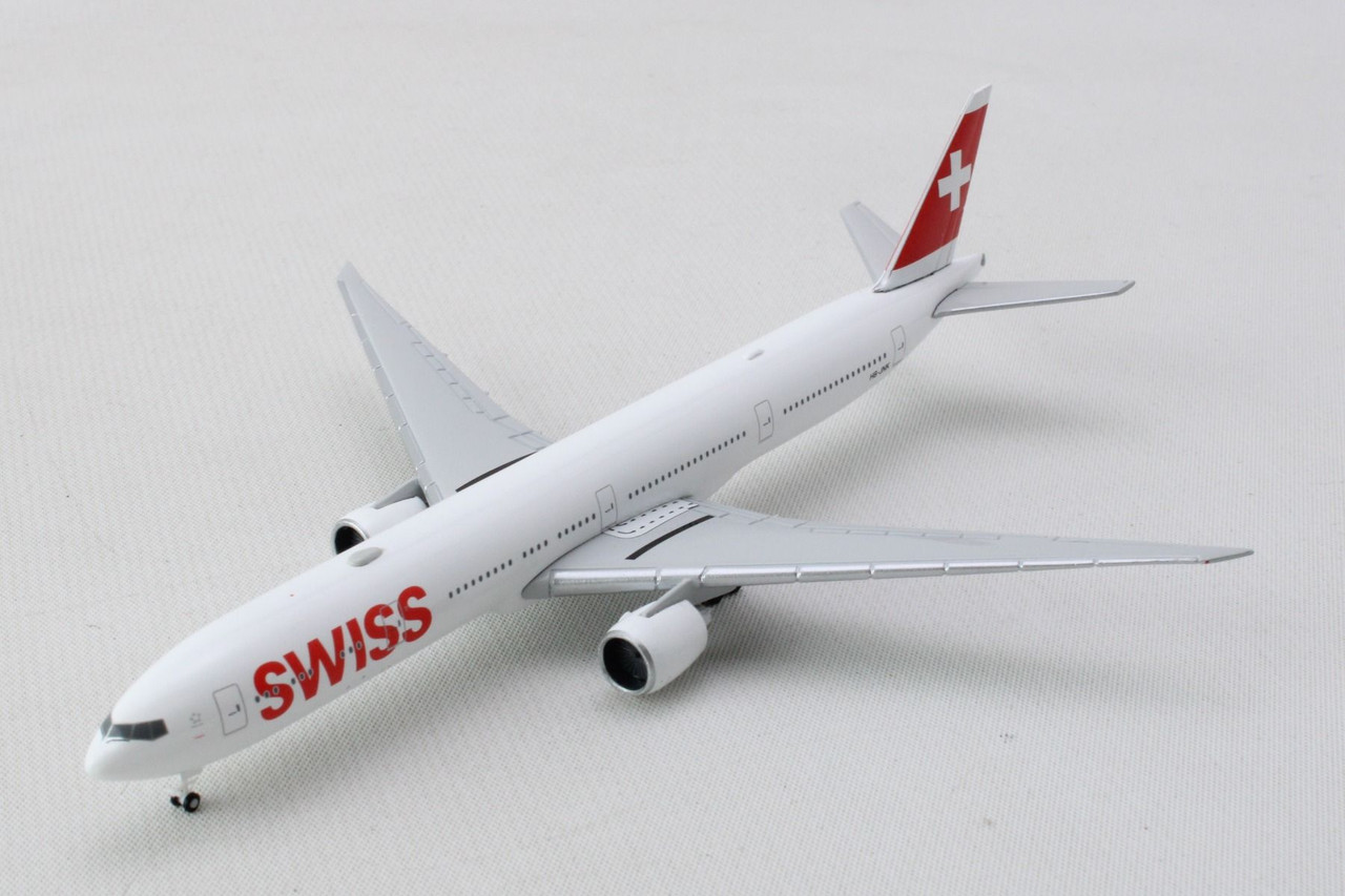Herpa Wings SWISS INTERNATIONAL Boeing 777-300 HE529136-003 1:500