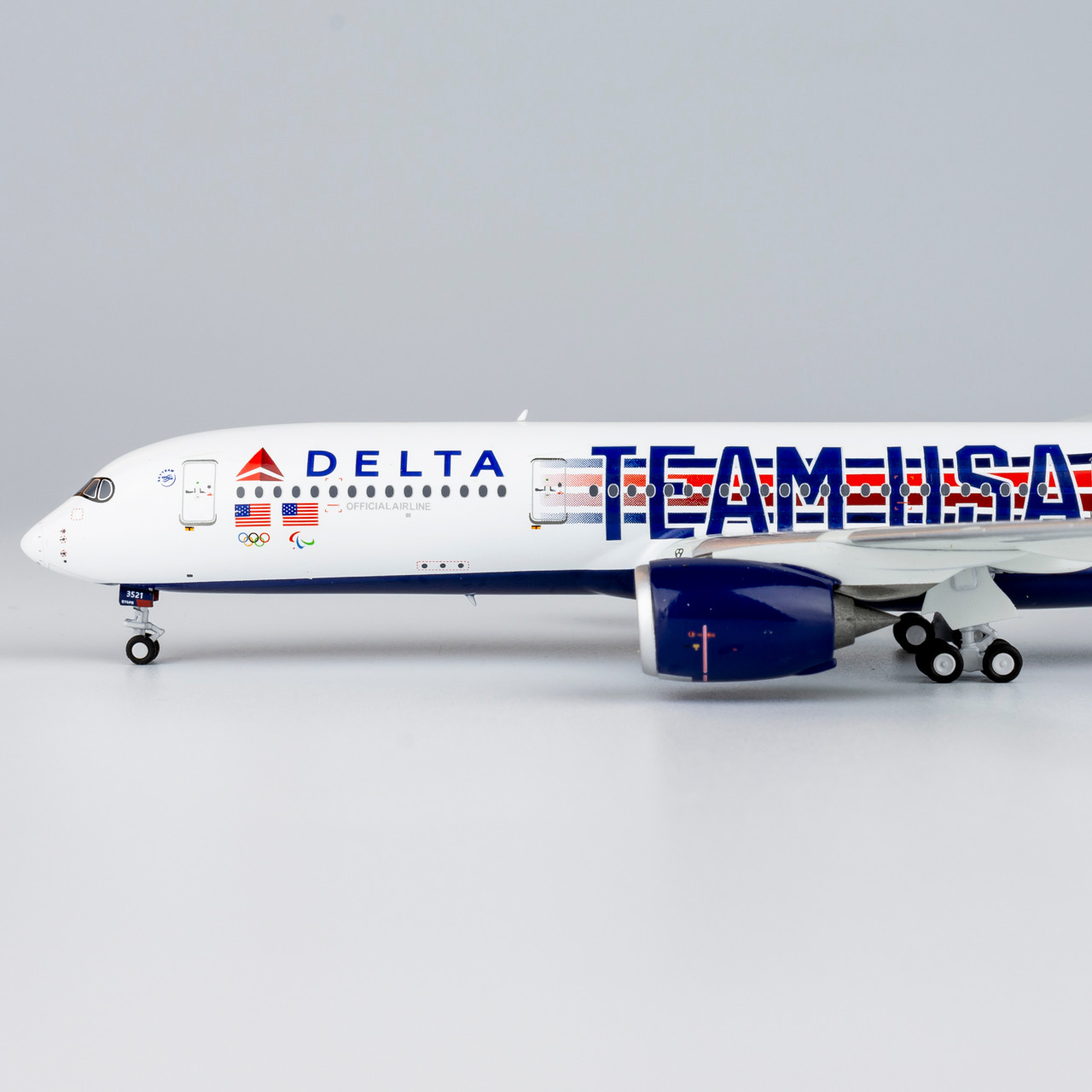 NG Models Delta Air Lines A350-900 TEAM USA #2 (ULTIMATE) N521DN