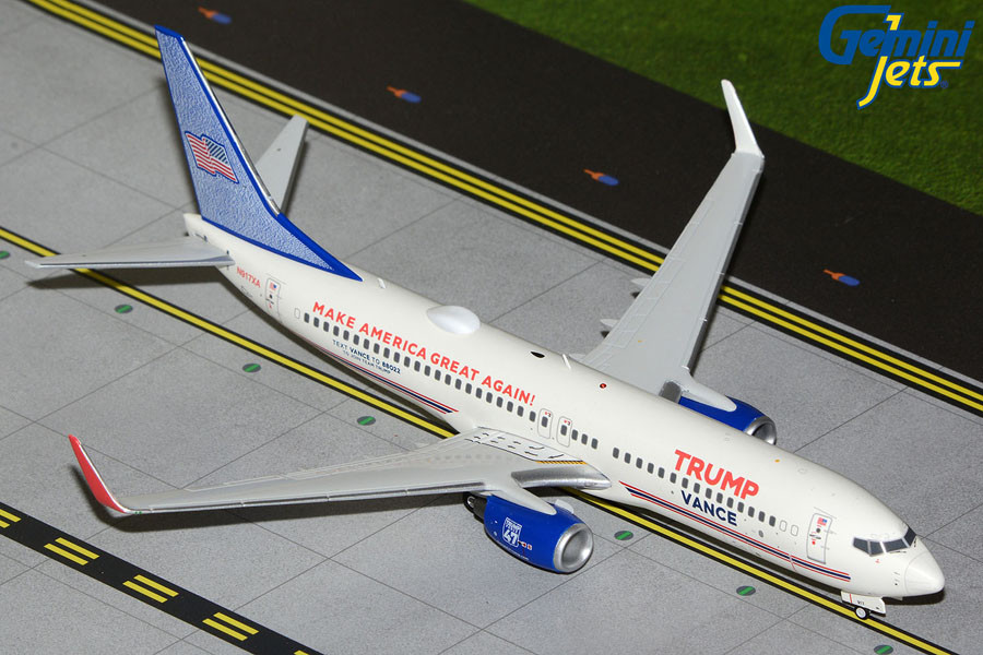 Trump / Vance Boeing 737-800 N917XA Presidental Campaign Jet
