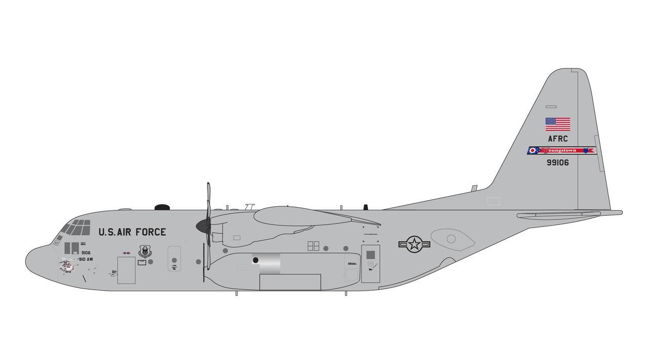 Gemini200 U.S.Air Force C-130H Hercules Youngstown ARS, Ohio 89