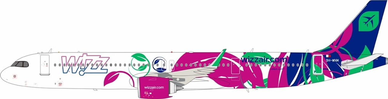 Inflight200 Wizz Air Malta Airbus A321-271NX 9H-WNM with