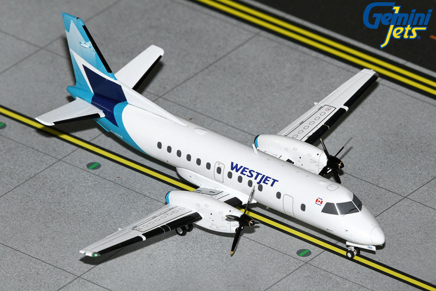 航空機・ヘリコプター Gemini 200 WESTJET SAAB340 1/200 Gemini200 WestJet Airlines Saab 340B C-GOIA G2WJA1245 1:200