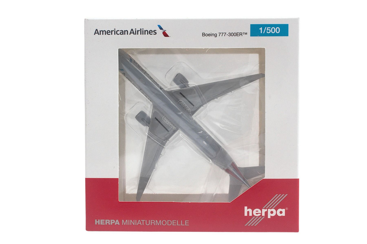 HERPA AMERICAN 777-300ER HE523950-003 1:500