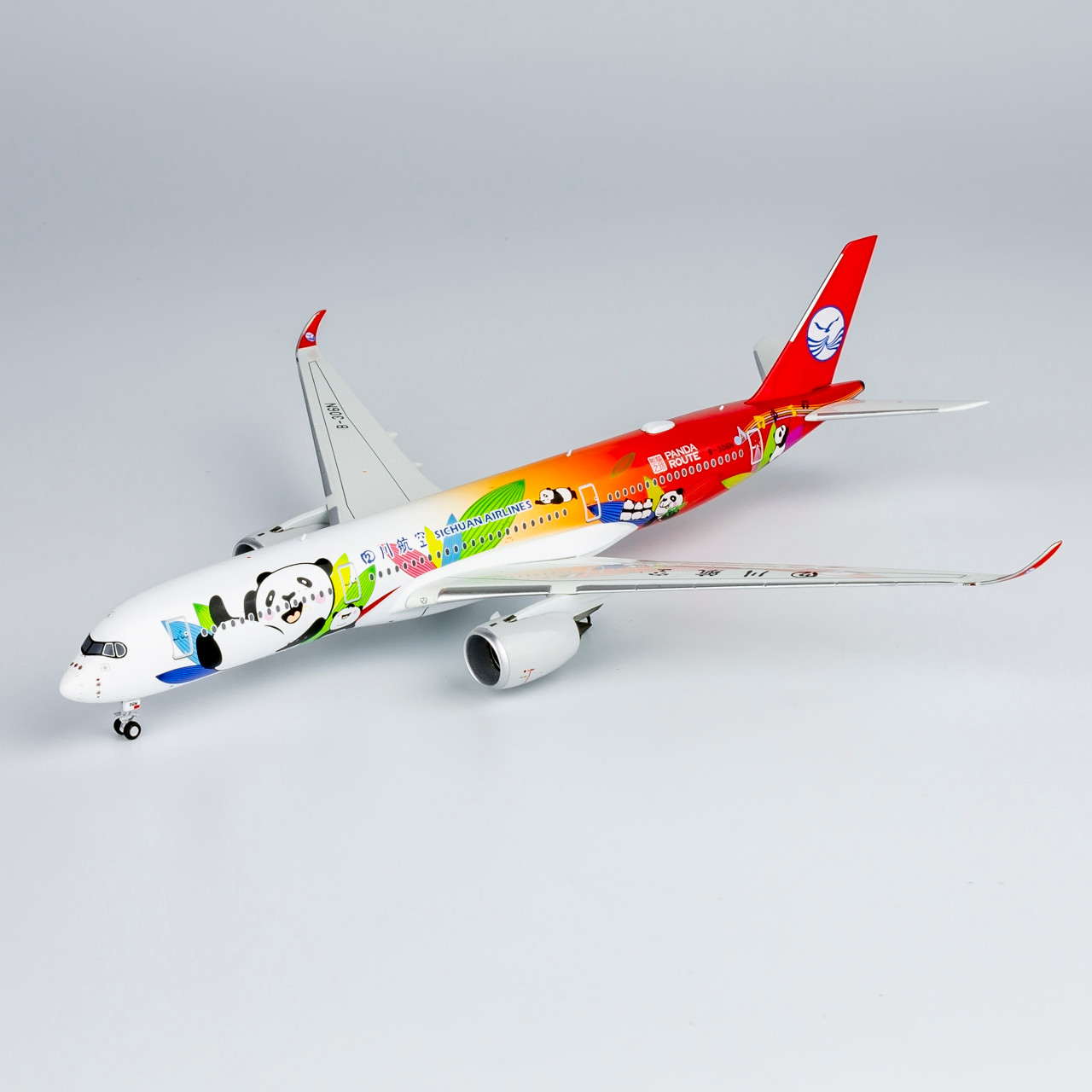 NG Models Sichuan Airlines A350-900 Panda Route (ULTIMATE) B-306N