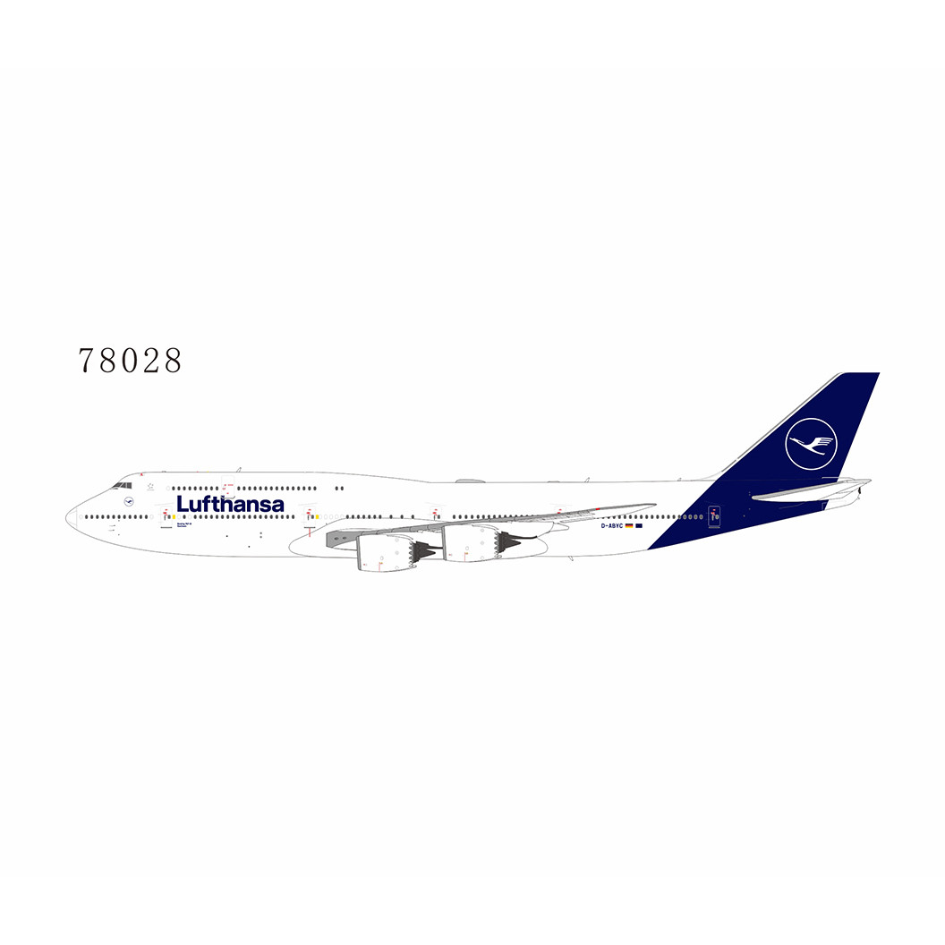 NG Models Lufthansa 747-8 n/c D-ABYC 78028 1:400