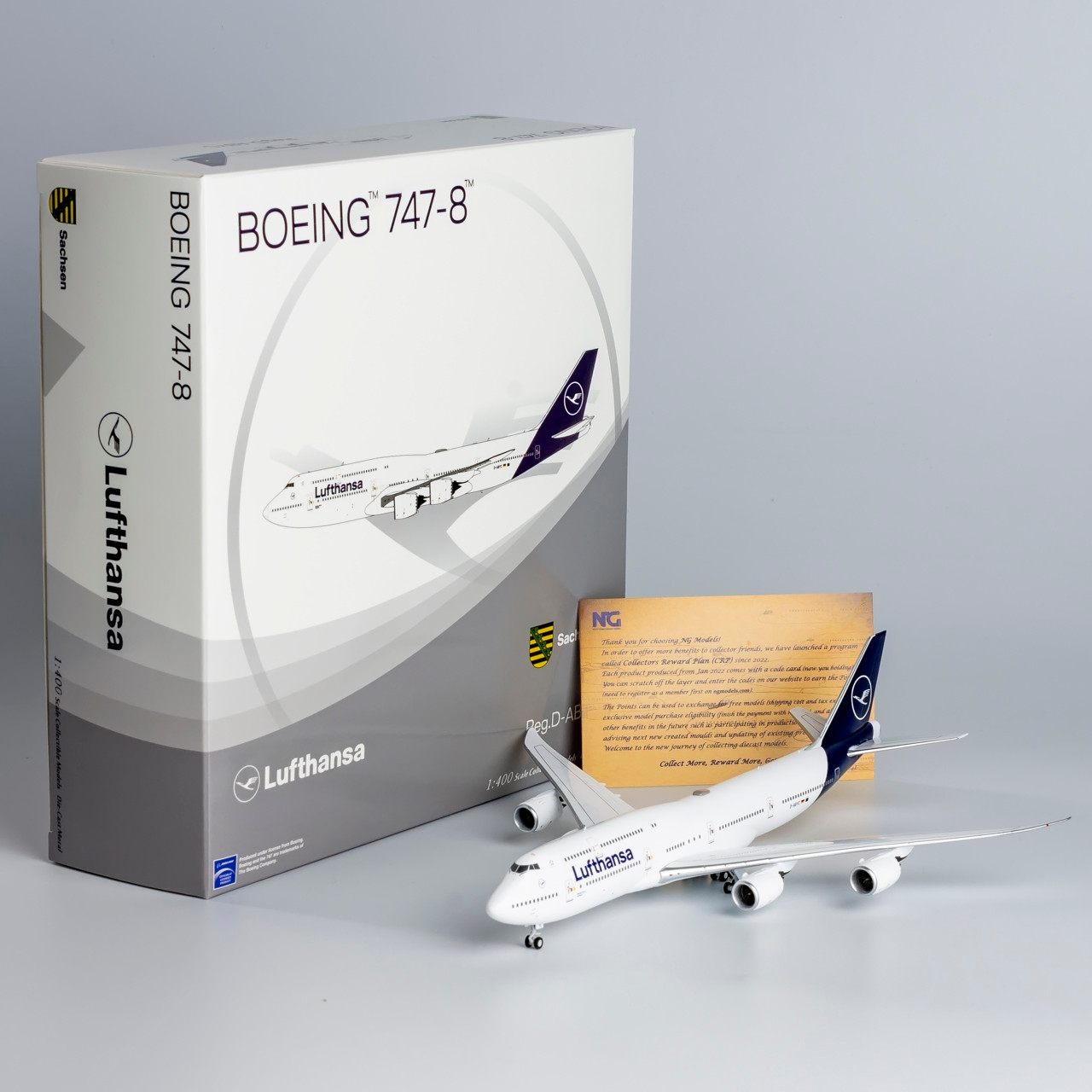 NG Models Lufthansa 747-8 n/c D-ABYC 78028 1:400