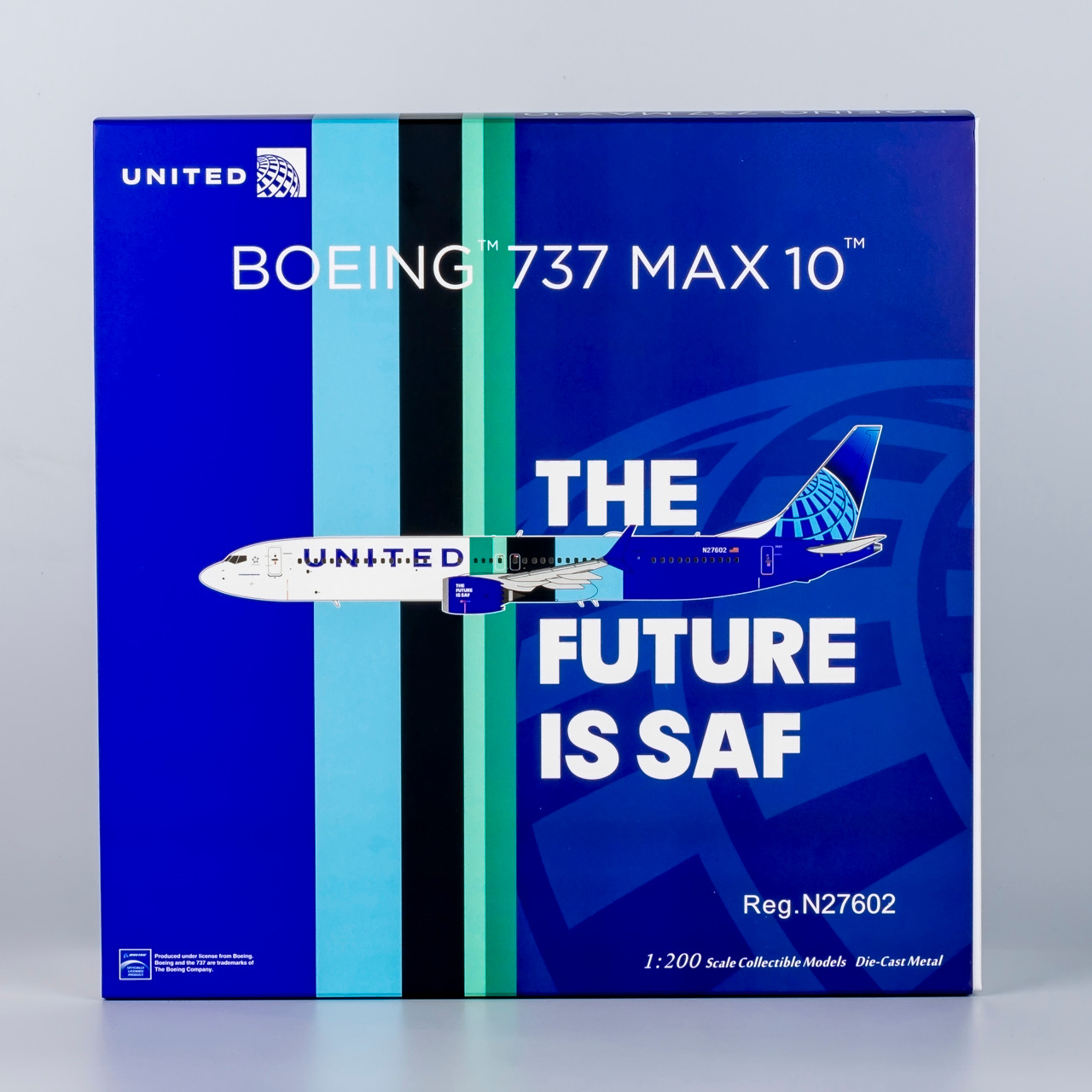 NG Models United Airlines 737 MAX 10 N27602 without