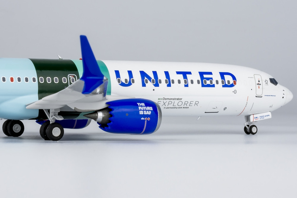 ユナイテッド航空 737MAX10 N27602 1/400 NG Models United Airlines 737 MAX 10 N27602 with 