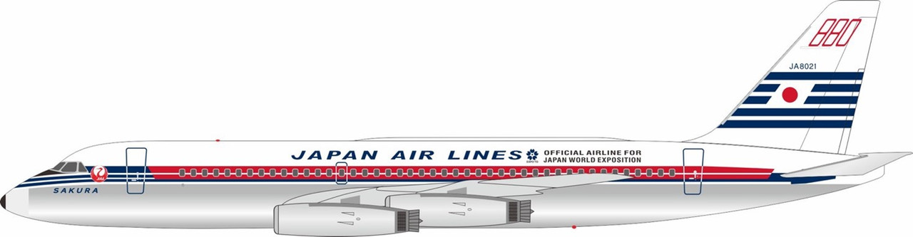Inflight200 Japan Air Lines - JAL Convair 880M (22M-22) JA8021