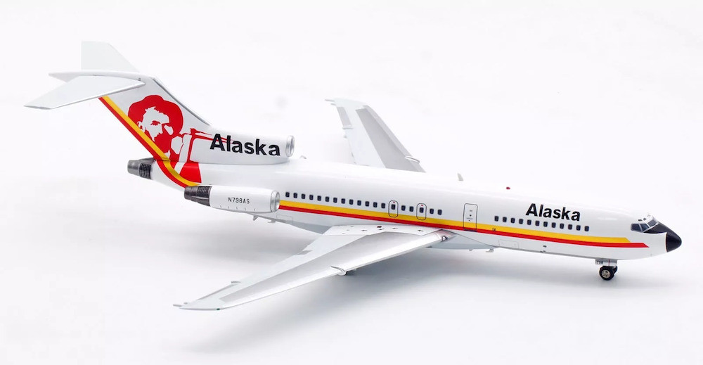 Boeing 727-100 Alaska Airlines – Maquette 1/500 Herpa – Neuf