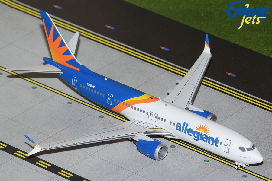 Gemini200 Allegiant Air B737 MAX 8-200 N810MG G2AAY1328 1:200