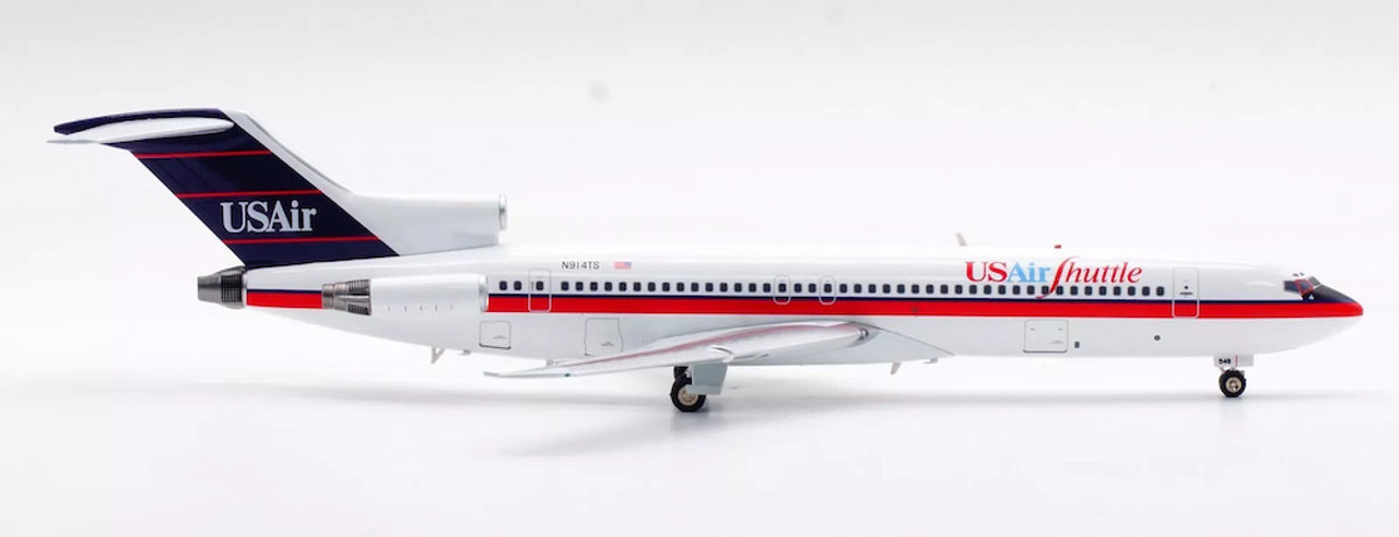 Alaska Boeing 727-200 1/200スケール Inflight200 Alaska Airlines Boeing 727-90C N798AS with stand