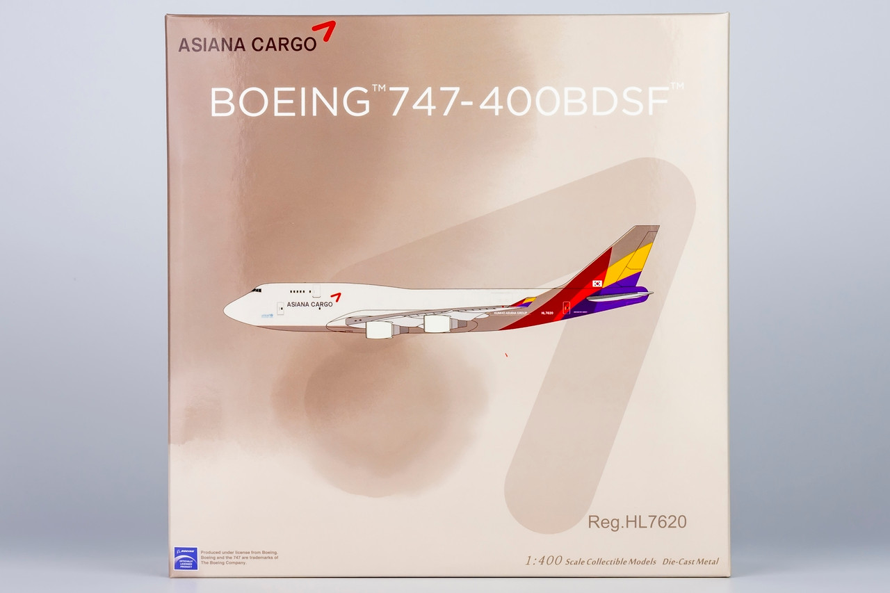 NG Lite Asiana Cargo 747-400BDSF HL7620 AAR010 1:400