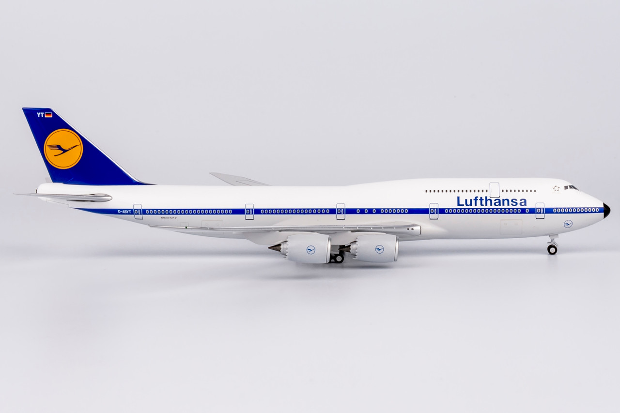 NG Lite Lufthansa 747-8 retro colors D-ABYT DLH021 1:400