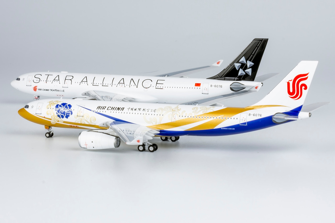 NG Model Air China A330-200 Star Alliance B-6076 61083 1:400