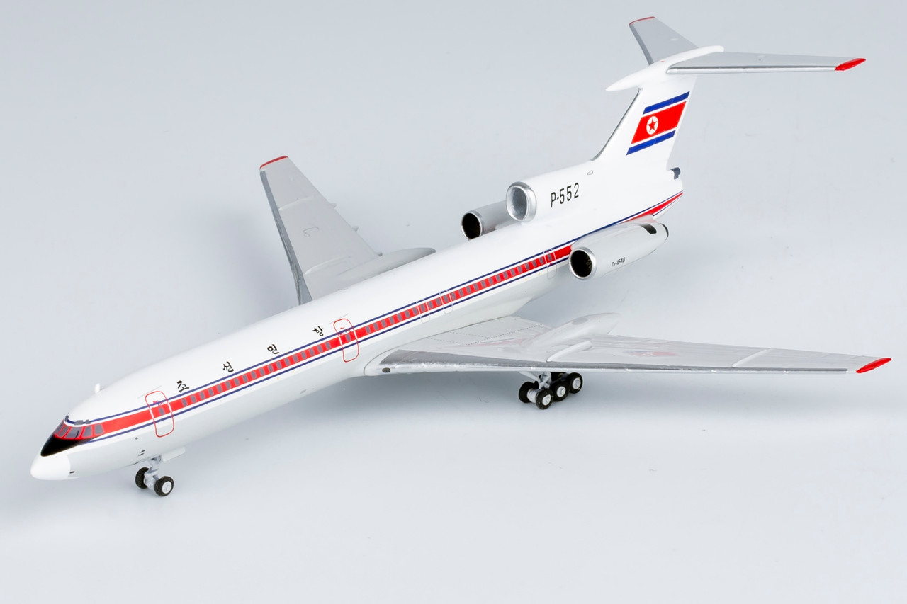 NG Model Chosonminhang (North Korea) Tu-154B 1970's livery P-552