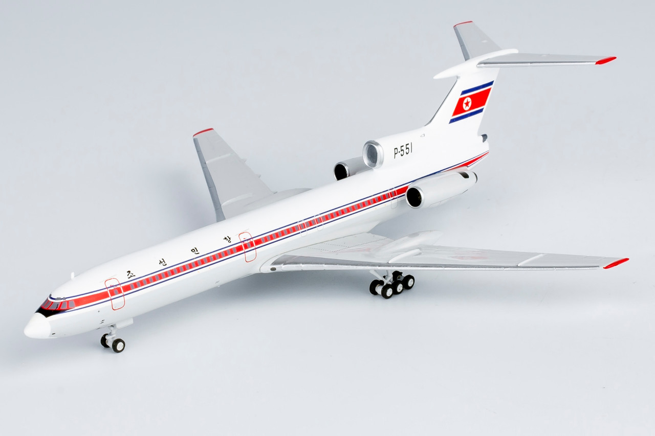 NG Model Chosonminhang (North Korea) Tu-154B 1970's livery P-551