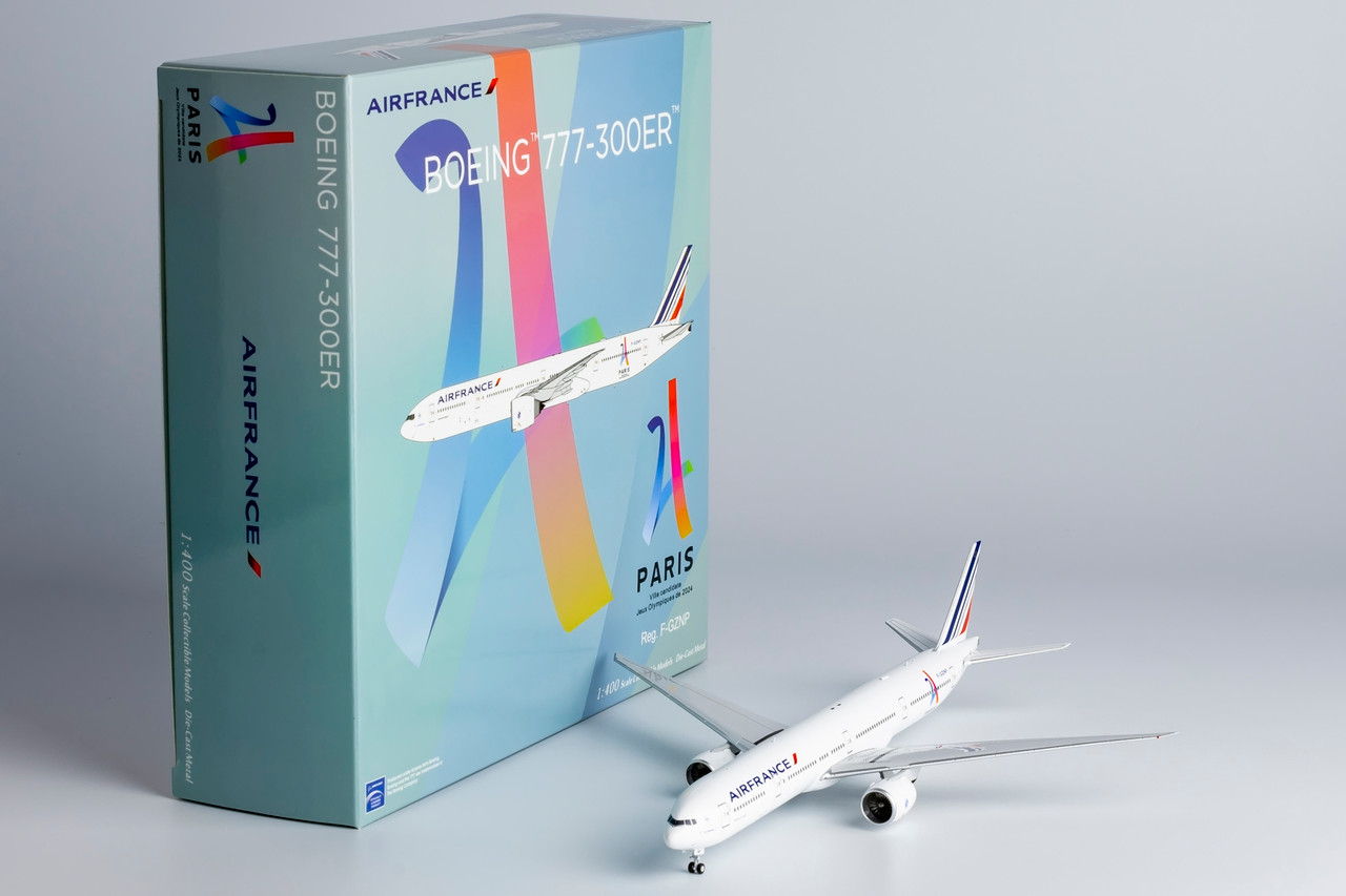NG Model Air France 777-300ER Paris JO 2024 sticker F-GZNP 73050 1:400