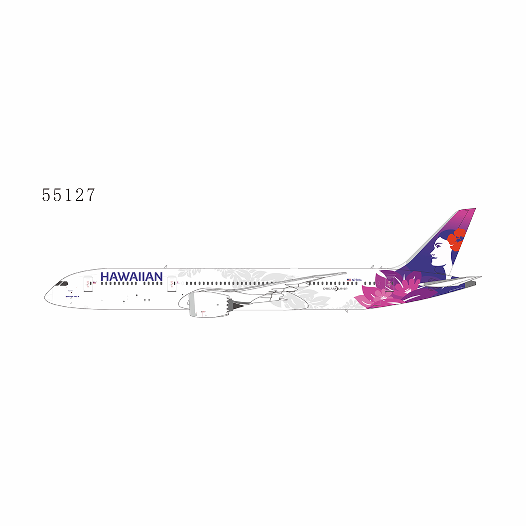 NGmodel ハワイアン航空 787-9 N781HA 1/400 55128 787-9 ハワイアン