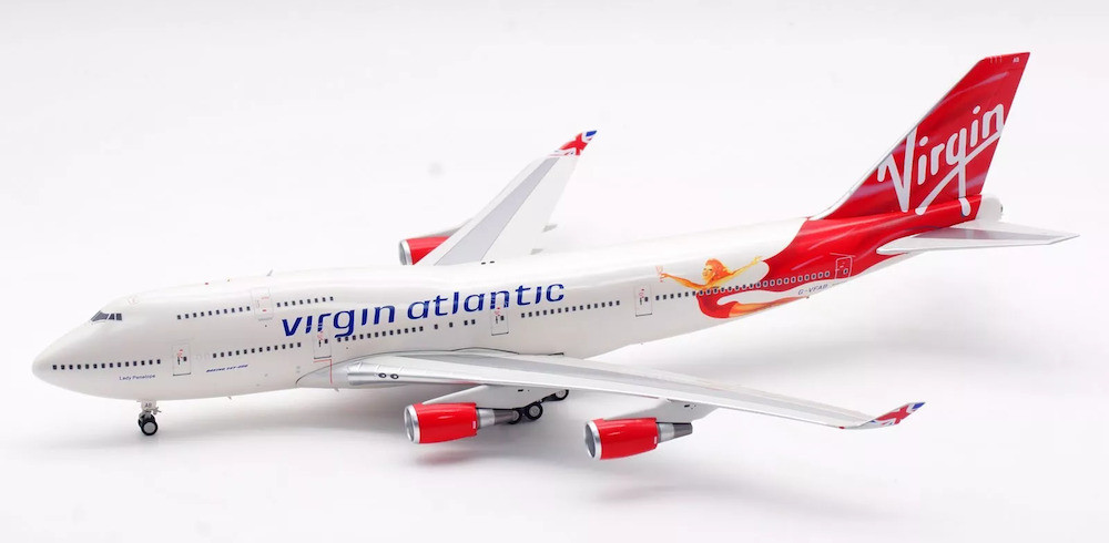 Gemini 1/400 747-4Q8 Virgin Atlantic航空 1:400 Boeing 747-400 Virgin Atlantic Airways G-VBIG Gemini Jets | eBay