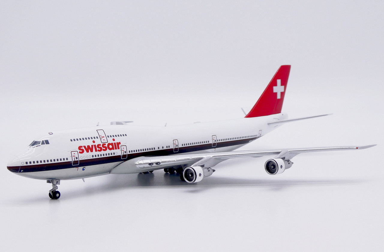 世界限定744swissair Boeing 747-300 1/400スケール 世界限定744swissair Boeing 747-300 1/400スケール - メルカリ