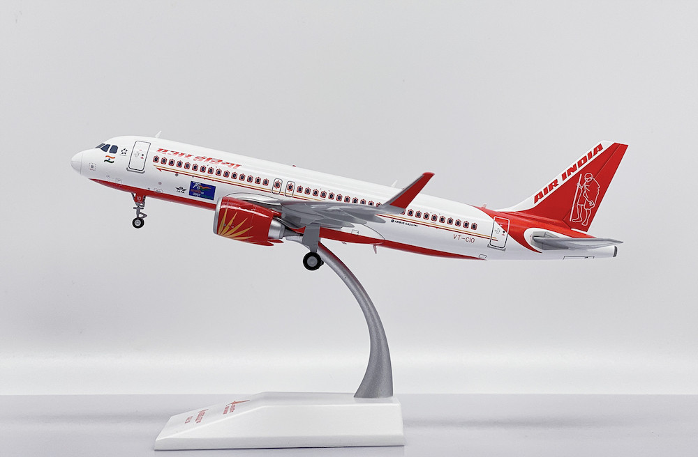 エアインディア A320NEO VT-CIO 1/200 JC Wings Air India Airbus A320NEO 