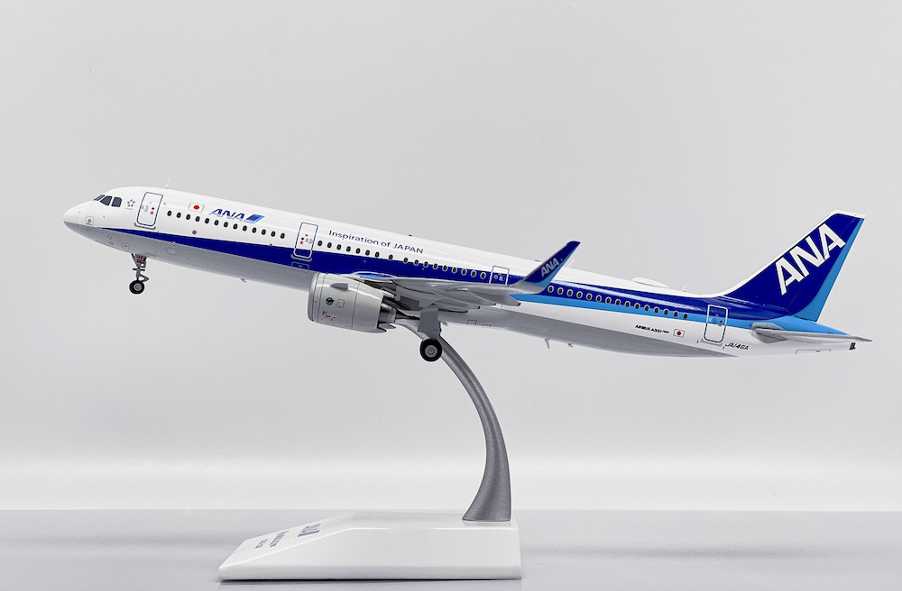 JC wings 1/200 ANA 全日本空輸 A321neo JA146A JC Wings All Nippon Airways Airbus A321NEO Reg: JA146A With Stand